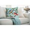The Rug Department Liora Manne Frontporch Birds On Branches Indoor Outdoor Decorative Pillow Aqua